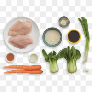 Chicken Yakiniku With Sesame-marinated Carrots & Garlic - Carrot, HD Png Download