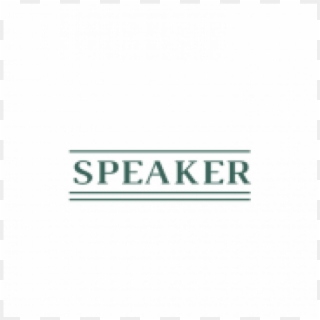 Speaker  					 Title Speaker - Sign, HD Png Download