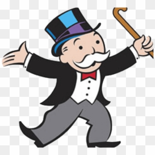 Monopoly Uncle Rich Party Male Pennybags Man - Rich Uncle Pennybags, HD Png Download