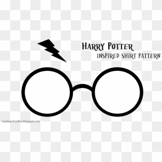 Harry Potter Glasses Clip Art Free Image Transparent - Harry Potter Glasses Vector, HD Png Download