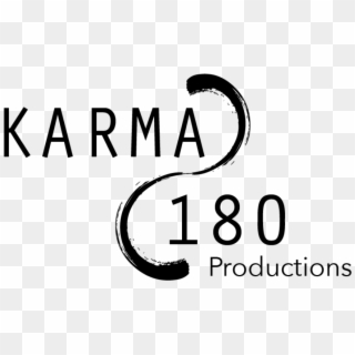 Karma 180 Productions Whitebg - Calligraphy, HD Png Download