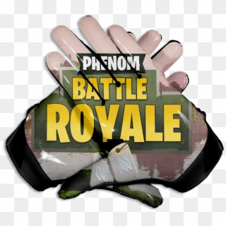 Battle Royale Football Gloves - Fortnite Battle Royale Orange, HD Png Download