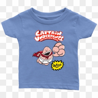 Captain Underpants T-shirt - Cartoon, HD Png Download