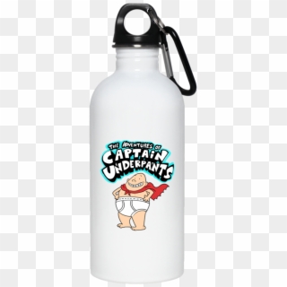 Captain Underpants 23663 20 Oz - Reusable Water Bottles Transparent, HD Png Download