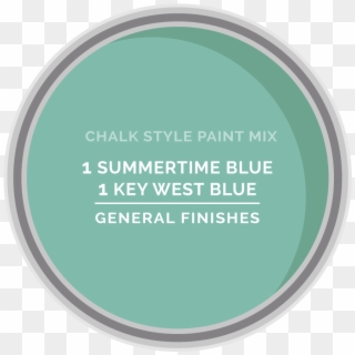 General Finishes Custom Mixed Blue Grey, HD Png Download