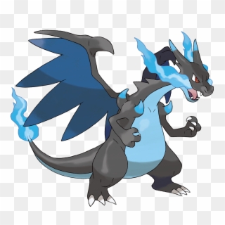 Draw Mega Charizard X, HD Png Download