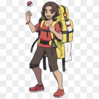 Pokemon Trainer With Beard, HD Png Download