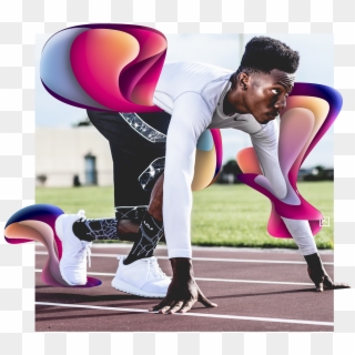 Athlete Drawing Sprinter - Sda Sports Day 2017, HD Png Download