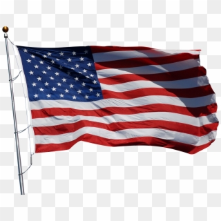 Hd Usa Flag American Png - Png Download Us Flag Png, Transparent Png