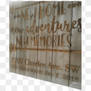 Transparent Wood Plank Sign Png - Plywood, Png Download