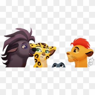 Lion Kion Nala Simba Rafiki - Lion Guard Series Characters, HD Png Download