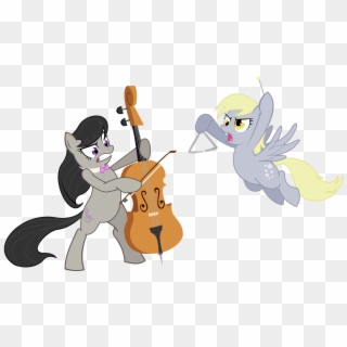 Derpy Hooves Pony Horse Mammal Vertebrate Violin Family - Octavia Pony, HD Png Download