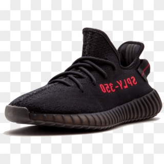 Yeezy Boost 350 Png - Adidas Yeezy 350 Boost V2 Bred, Transparent Png
