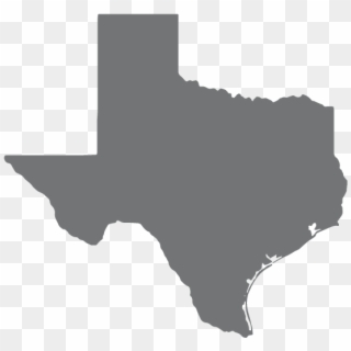 Austin Tx Skyline Outline Png Download - Texas Map, Transparent Png