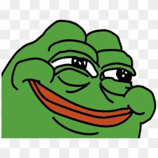 #pepe #meme #frog #smile #derp #freetoedit - Pepe The Frog, HD Png Download