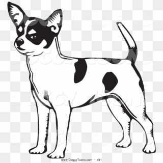 Dog Chihuahua Coloring Pages Bing Images Patterns Transparent - Coloring Pages Of A Chiwawa, HD Png Download