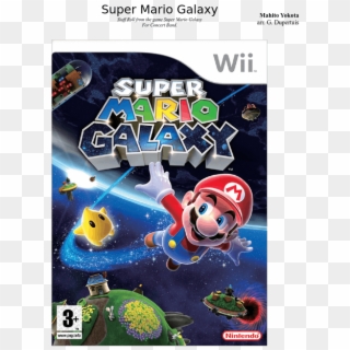 Super Mario Galaxy Wii Cover, HD Png Download