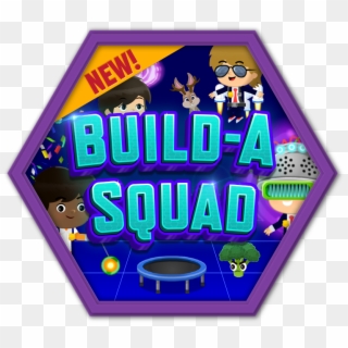 Build A Squad Game Badge, HD Png Download