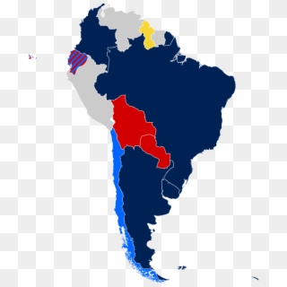 Recognition Of Same-sex Unions In South America Marriage - Map Of Exports From South America, HD Png Download