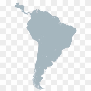 Transparent Central America Png - South America Map Png, Png Download