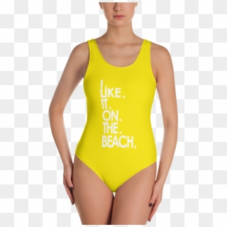 Transparent Bikini Png - One-piece Swimsuit, Png Download