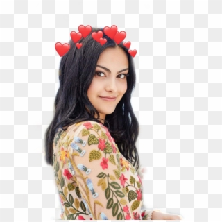 Camila Mendes With Flowers, HD Png Download