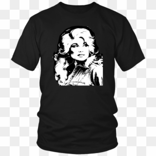 Vintage Dolly Parton Sketch T-shirt - 28th Birthday Shirt Ideas, HD Png Download