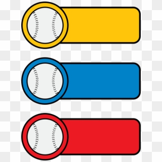 Pelota De Beisbol Etiquetas Clipart , Png Download - Baseball Labels, Transparent Png