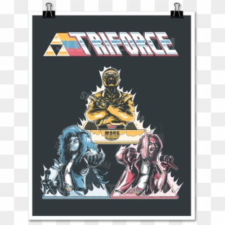 Triforce-watermarked - Starbomb The Triforce, HD Png Download