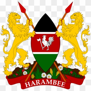 Coat Of Arms Logo Png - Kenya Symbols, Transparent Png