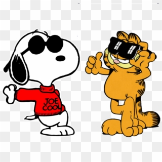 Garfield Clipart To Free Download - Snoopy Joe Cool Png, Transparent Png