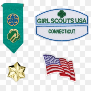 Girl Scout Senior Insignia Tab, HD Png Download