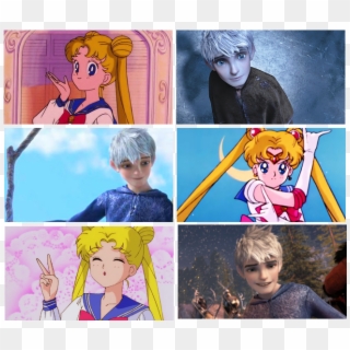Jack Frost X Usagi Tsukino submitted By Anonymous - Cartoon, HD Png Download