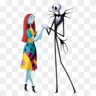 Image Dramatic Jack And Sally Png Disney Wiki Fandom - Jack And Sally Png, Transparent Png