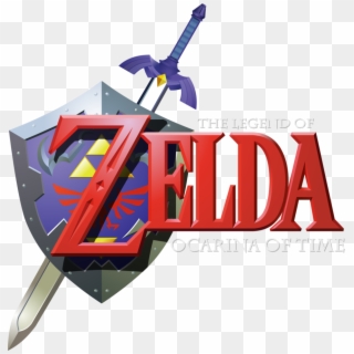 Legend Of Zelda Ocarina Of Time Logo - Legend Of Zelda Ocarina Of Time Logo Transparent, HD Png Download