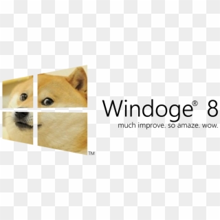 Doge - Doge Meme Windoge 10, HD Png Download