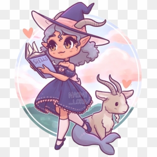 Transparent Cute Witch Clipart - Naomi Lord Art Witch, HD Png Download