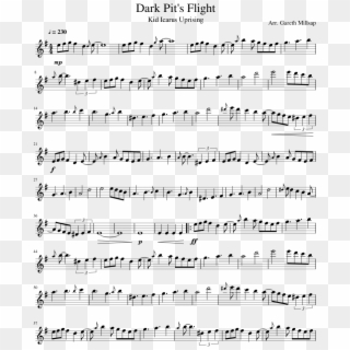 Megalovania Sheet Music French Horn, HD Png Download