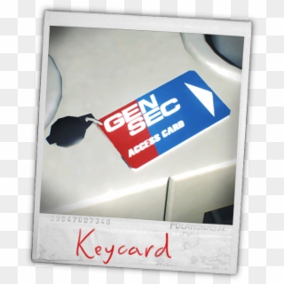 Bigoil Asset Keycard - Payday 2 Gensec Keycard, HD Png Download