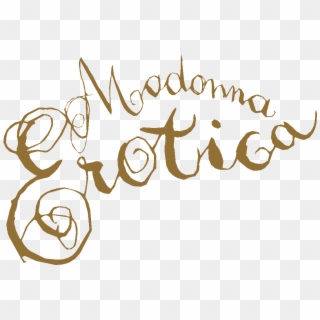 Erotica Logo - Madonna Album Cover Erotica, HD Png Download