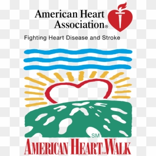 American Heart Walk Logo Png Transparent - American Heart Association, Png Download