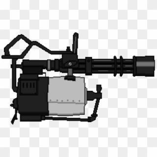 Minigun On The Side, HD Png Download