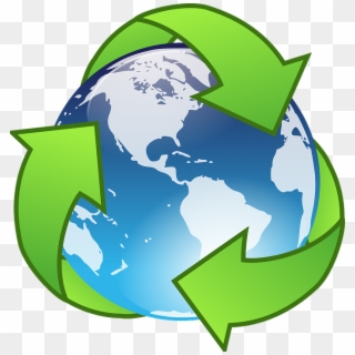 Earth Recycle Clipart, HD Png Download