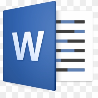 Microsoft Word Mac Icon Clipart , Png Download - Microsoft Word Logo Mac, Transparent Png