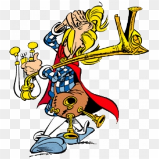 Asterix En Obelix Bard, HD Png Download
