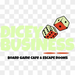 Dicey Business Logo - Dice, HD Png Download