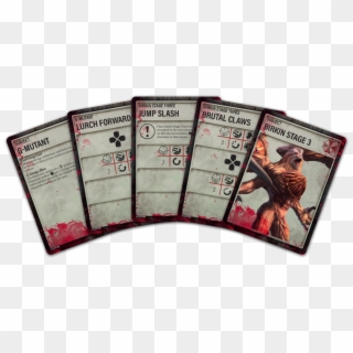 Re2 Mockup Cards Bosses - Resident Evil 2 Board Game Boss Card, HD Png Download