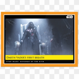 Darth Vader S First Breath - Star Wars, HD Png Download
