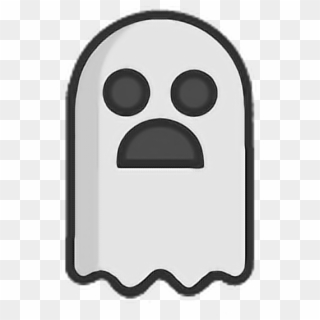 #halloween #sticker #ghost #cute #spooky #spoopy #spoops, HD Png Download
