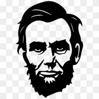 Portrait Of Abraham Lincoln United States Clip Art - Abraham Lincoln Clipart Black And White, HD Png Download